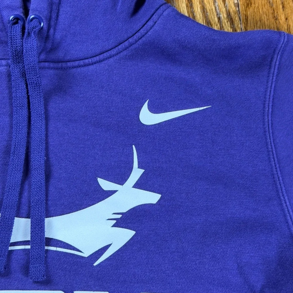 Nike GCU Grand Canyon University Antelopes Purple Hoodie Mens Small NCAA